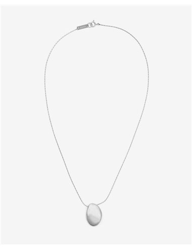 C/Collar largo pieza asimétrica