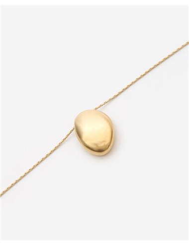 C/Collar largo pieza asimétrica