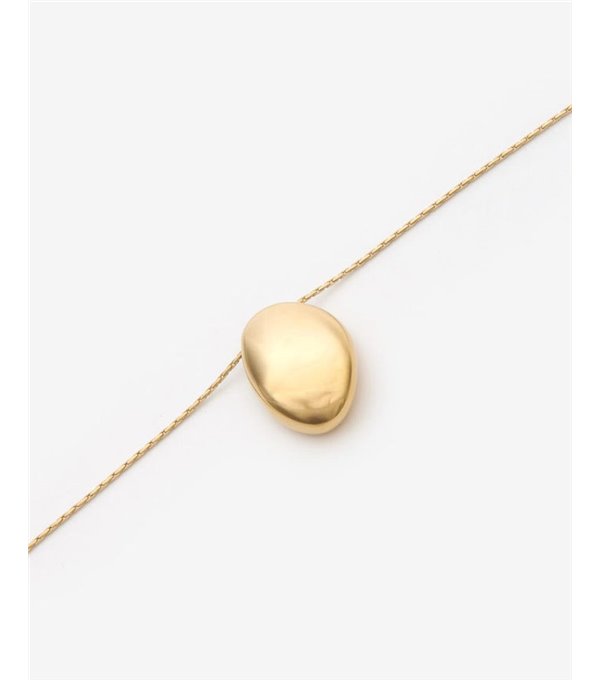 C/Collar largo pieza asimétrica