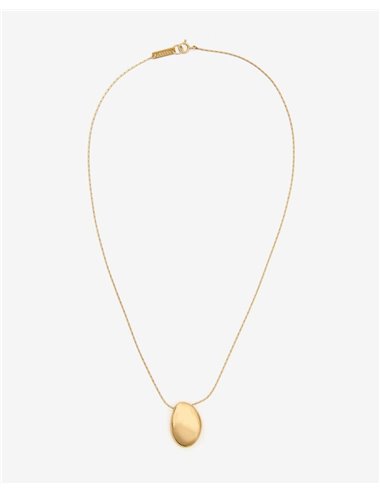 C/Collar largo pieza asimétrica