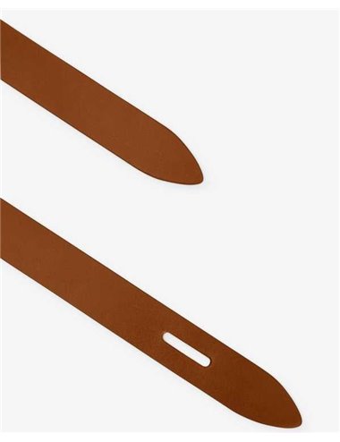 LECCE - Belt with knot - natural