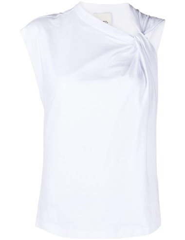 NAYDA-Camiseta nudo asimétrica