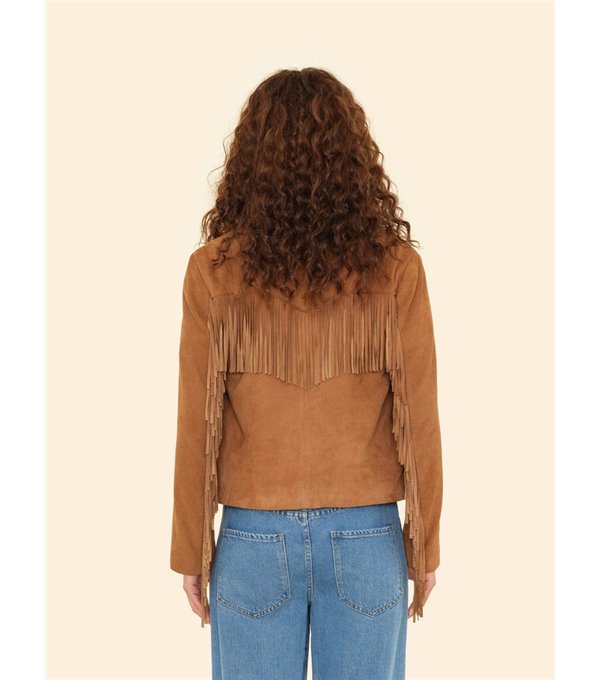 BRONCO fringed suede jacket