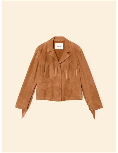 BRONCO fringed suede jacket