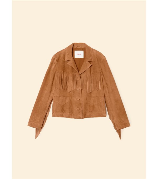 BRONCO fringed suede jacket
