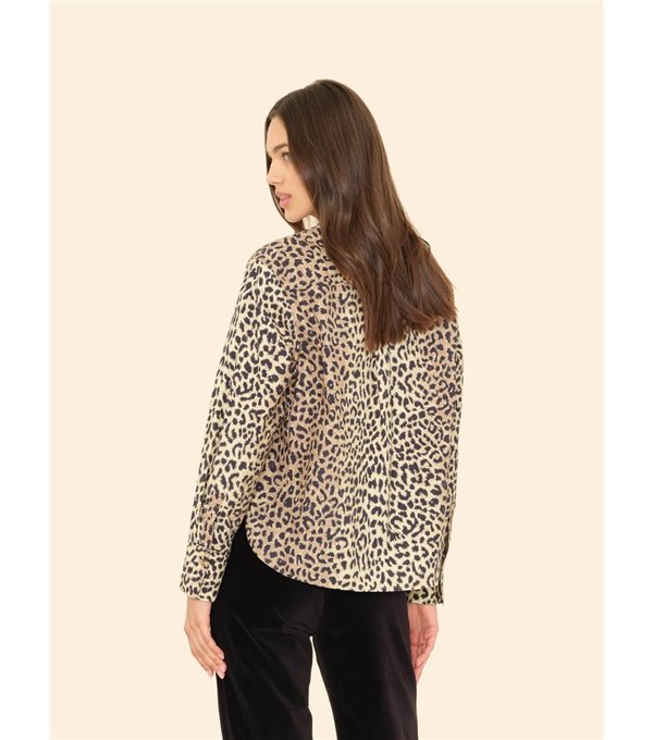 MONROE-Camisa popelin print