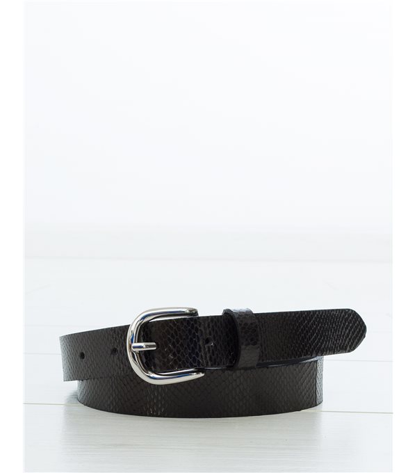 ZAP - Cinturón grabado - negro