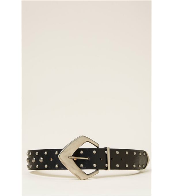 Studded belt - black