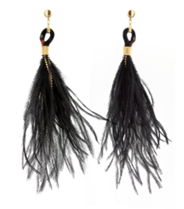 Pendientes cisne negro