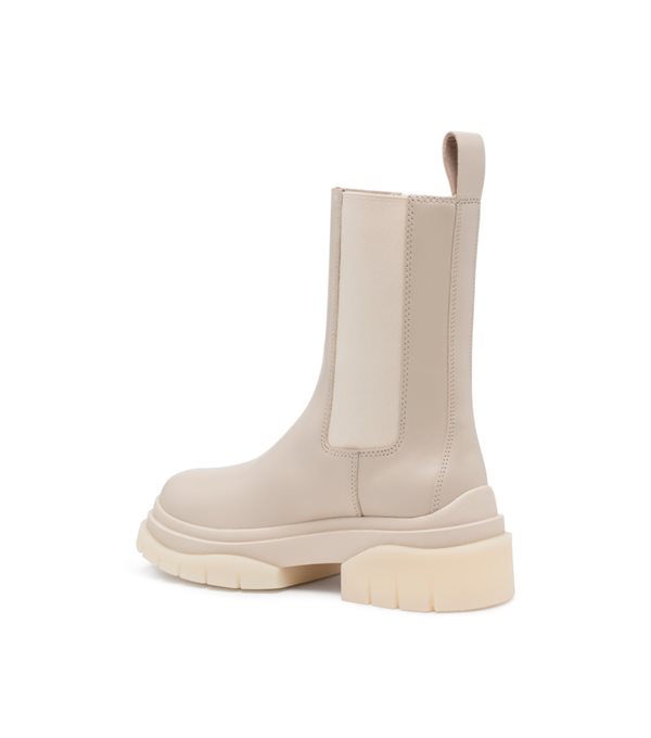 STORM - Elastic mid boots - ecru