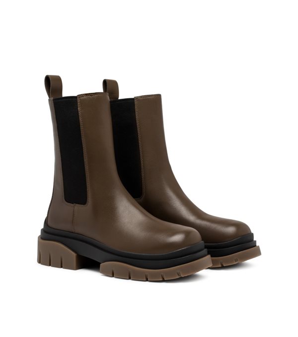STORM - Elastic mid boots - military STORM - Elastic mid boots - military