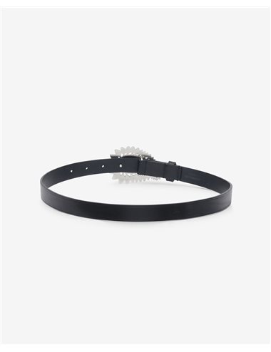 ALAYNE - Amoeba belt - black