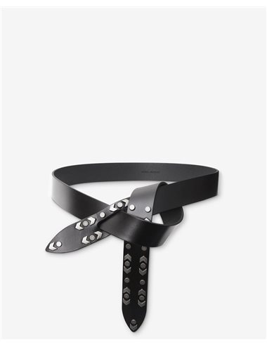 LECCE - Studded knot belt 