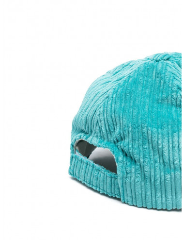 TYRON - Corduroy cap - aqua