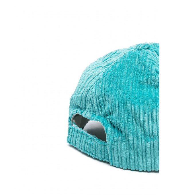 TYRON - Corduroy cap - aqua