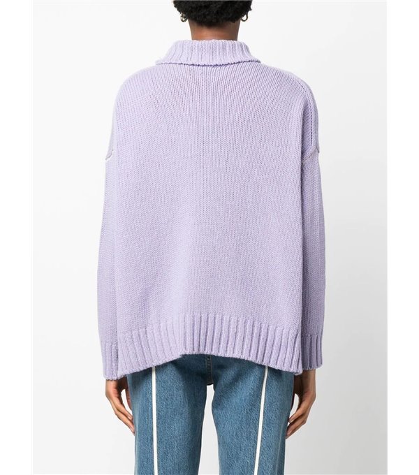 Turtle neck sweater - mauve