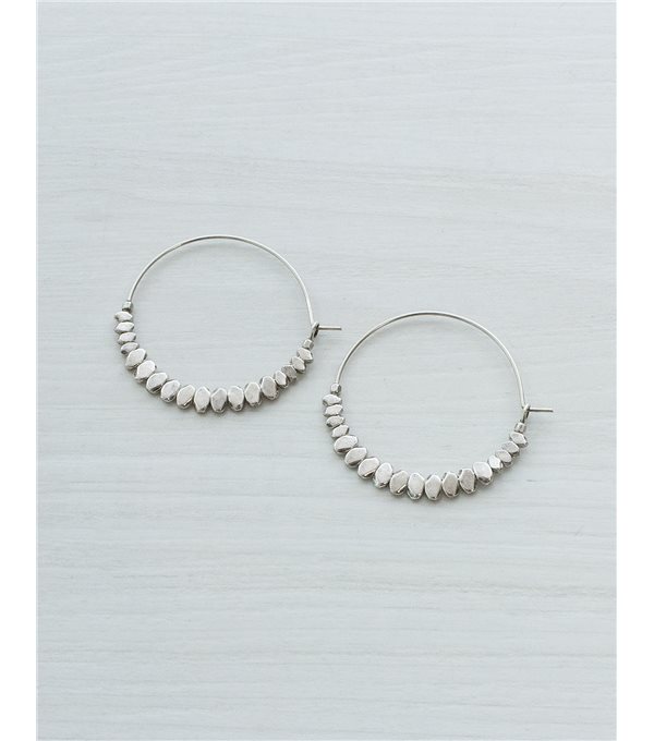 Aros grandes piezas metal - plata Aros grandes piezas metal - plata