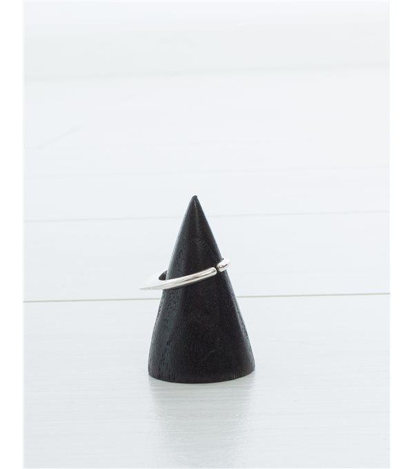 Anillo plano-negro